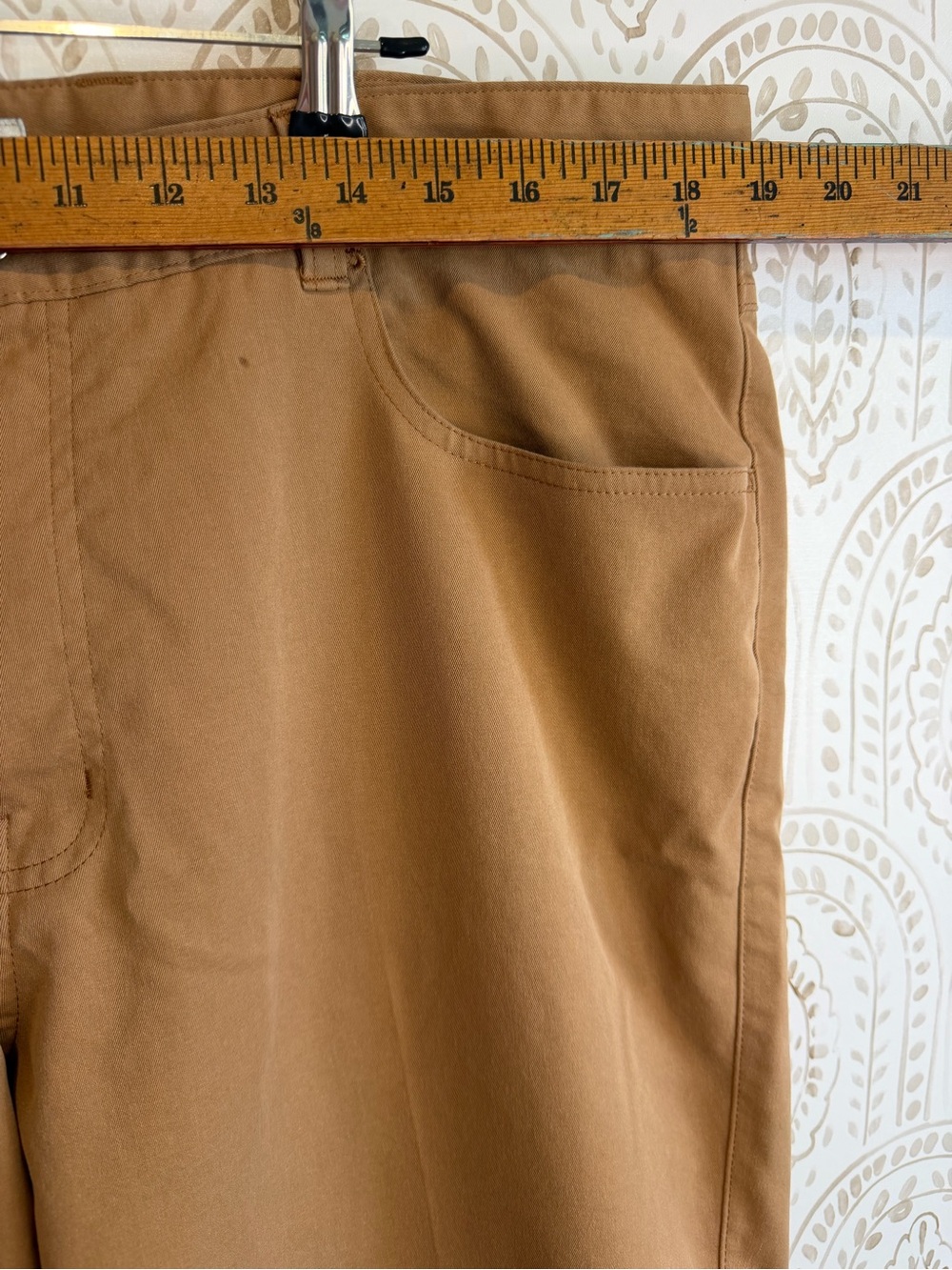 Peter Millar Dark Khaki Chino Pants size 38 - Picture 8 of 9